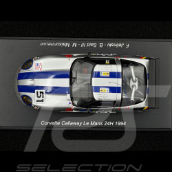Chevrolet Corvette Callaway n° 51 24h Le Mans 1994 1/43 Spark S5853