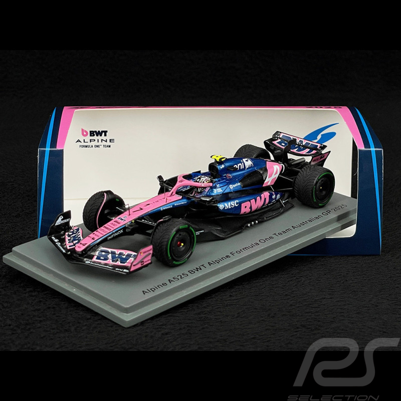 Jack Doohan Alpine A525 n° 7 Australian GP 2025 F1 1/43 Spark S9585