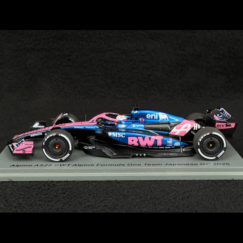 Pierre Gasly Alpine A525 n° 10 Japanese GP 2025 F1 1/43 Spark S9584