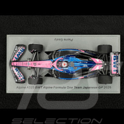 Pierre Gasly Alpine A525 n° 10 GP Japon 2025 F1 1/43 Spark S9584