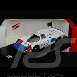 Porsche 907 n° 222 4th Targa Florio 1968 1/43 Spark SI038