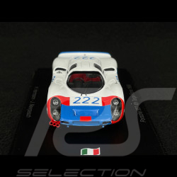 Porsche 907 n° 222 4ème Targa Florio 1968 1/43 Spark SI038