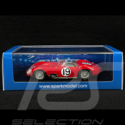 Maserati 450S n° 19 Vainqueur 12h Sebring 1957 1/43 Spark 43SE57
