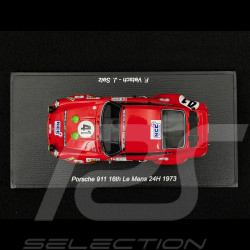 Porsche 911 Carrera RSR 2.8 n° 41 16th 24h Le Mans 1973 1/43 Spark S9783