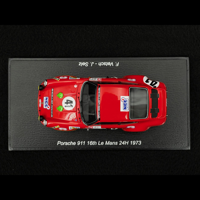 Spark 1/43 - Porsche 911 Carrera RSR N°16 - 24 Heures Du Mans 1975