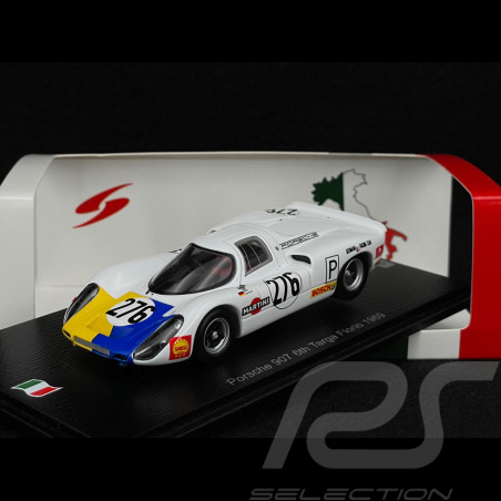 Porsche 907 n° 276 6. Targa Florio 1969 1/43 Spark SI039