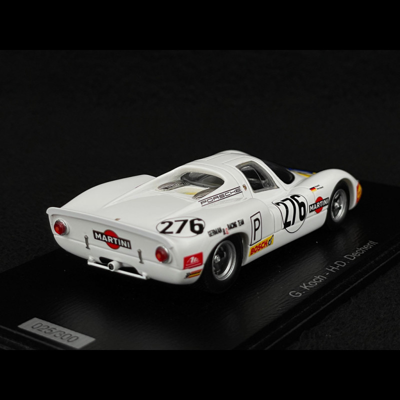 Porsche 907 n° 276 6th Targa Florio 1969 1/43 Spark SI039