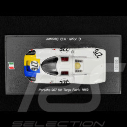 Porsche 907 n° 276 6th Targa Florio 1969 1/43 Spark SI039