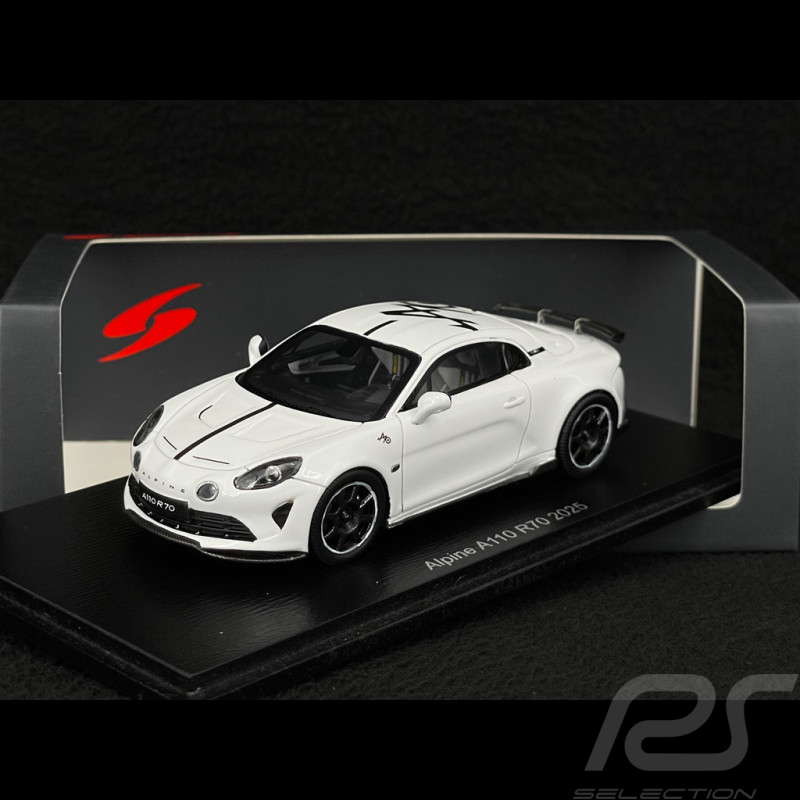 Alpine A110 Radicale 70 2025 White 1/43 Spark S6118