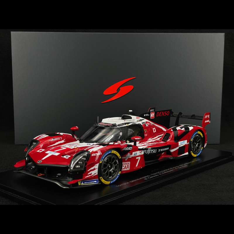 Toyota GR010 Hybrid n° 7 5th 24h Le Mans 2025 1/18 Spark 18S1055