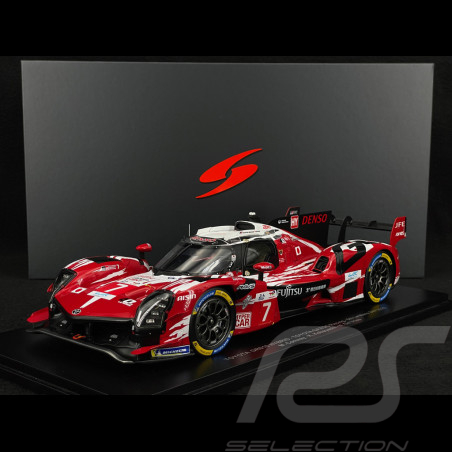Toyota GR010 Hybrid n° 7 5th 24h Le Mans 2025 1/18 Spark 18S1055