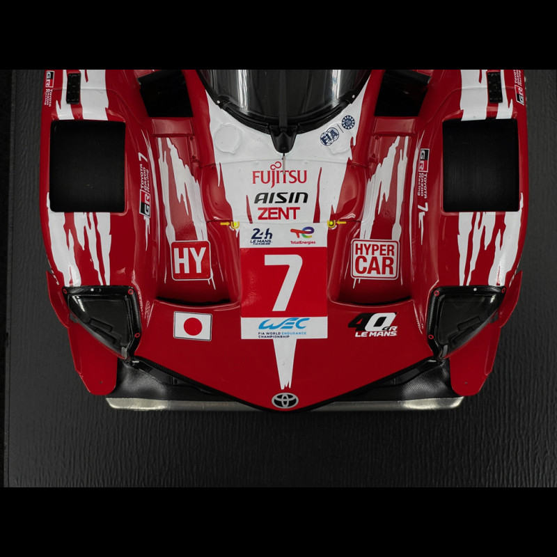 Toyota GR010 Hybrid n° 7 5th 24h Le Mans 2025 1/18 Spark 18S1055