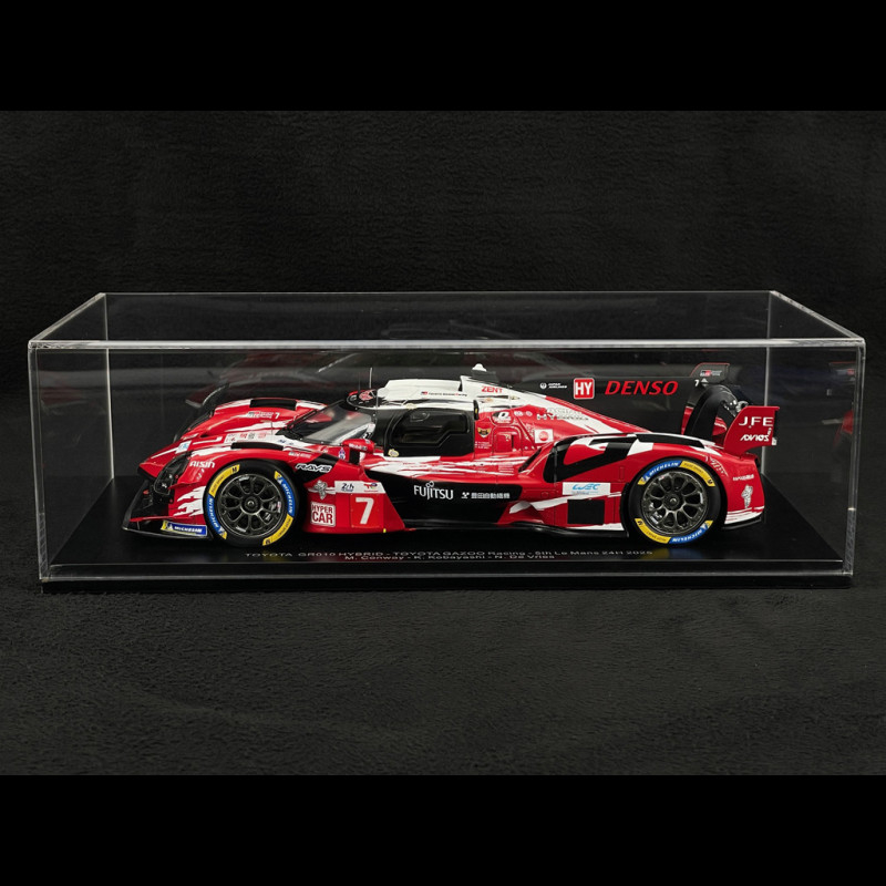 Toyota GR010 Hybrid n° 7 5th 24h Le Mans 2025 1/18 Spark 18S1055