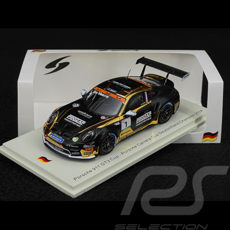 Porsche 911 GT3 Cup Typ 992 n° 1 Porsche Carrera Cup Deutschland Weltmeister 2024 1/43 Spark SG718