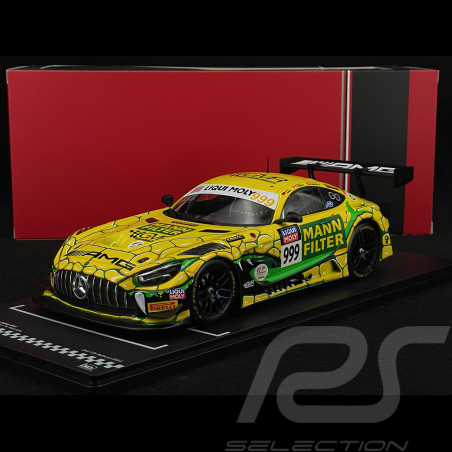 Mercedes-AMG GT3 Evo n° 999 3ème 12h Bathurst 2023 1/18 Ixo LEGT18-23BAT003