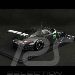 Porsche 911 RSR Type 991 n° T1 Voiture D'Essai 24h Le Mans 2023 Noir 1/18 Ixo LEGT18-23010