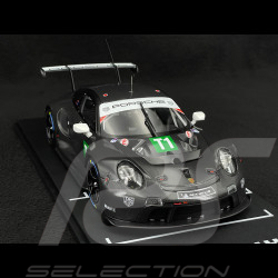 Porsche 911 RSR Type 991 n° T1 Voiture D'Essai 24h Le Mans 2023 Noir 1/18 Ixo LEGT18-23010
