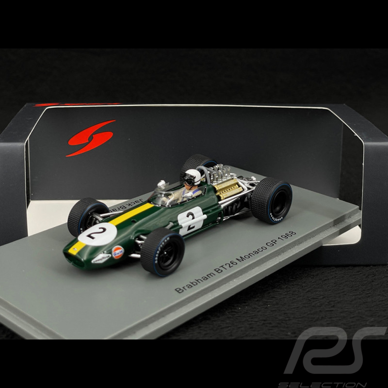 Jack Brabham Brabham BT26 n° 2 Monaco GP 1968 F1 1/43 Spark S8310