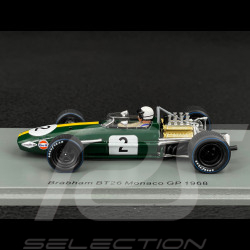 Jack Brabham Brabham BT26 n° 2 GP Monaco 1968 F1 1/43 Spark S8310