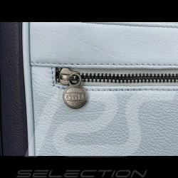 Sac Gulf Racing à Bandoulière en Cuir Silvertsone Bleu Clair GU252ACM02-125