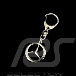 Mercedes-Benz Keyring Silver Metal