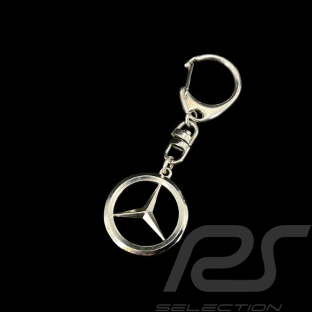 Mercedes-Benz Keyring Silver Metal
