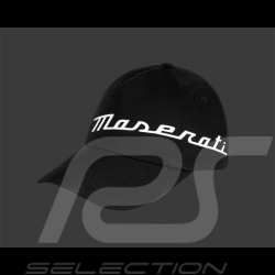 Maserati Cap Schwarz MA241U601BK