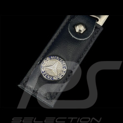 Mercedes-Benz Keyring Black Leather