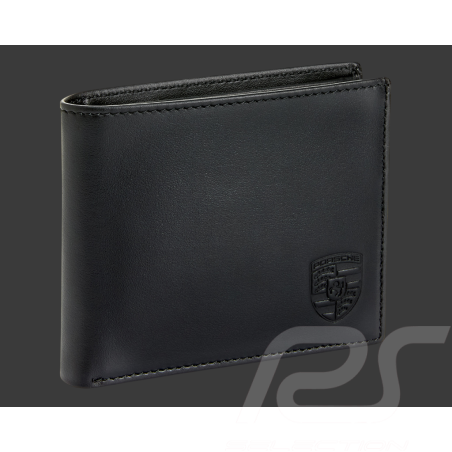 Wallet Porsche Men's Card Holder Black Leather WAP0300200TGBH