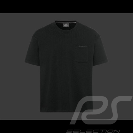 T-Shirt Porsche Essentiel Noir WAP204RESS - mixte