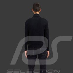 Eden Park Sweater Zipped Neck Black Cotton PPKNIPUE0022-NO - men