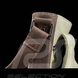 Sac Gulf Racing à Bandoulière en Cuir Silvertsone Beige GU252ACM02-001