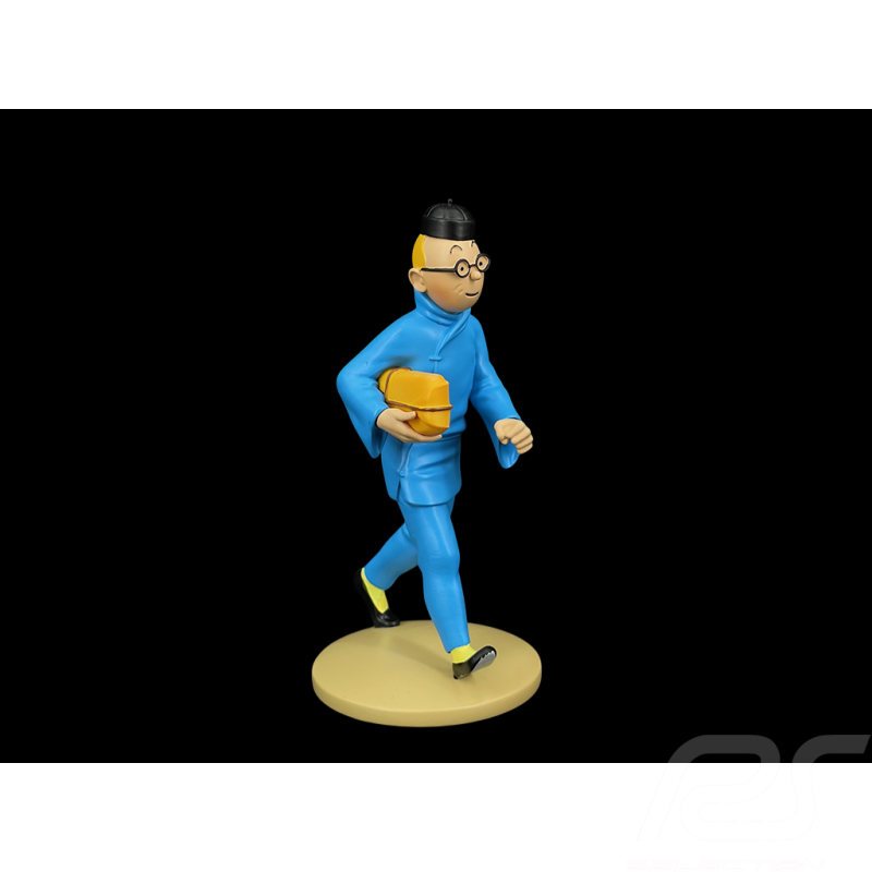 Figurine Tintin - Tintin Au Paquet - Le Lotus Bleu 12 cm 42251