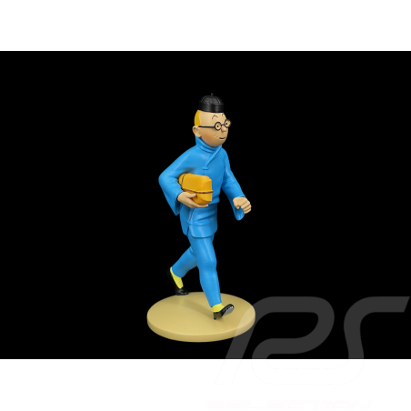 Tintin Figurine - Tintin with a Package - The Blue Lotus 12 cm 42251