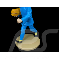 Tim-und-Struppi-Figur - Tim mit einem Paket - Der Blaue Lotus 12 cm 42251