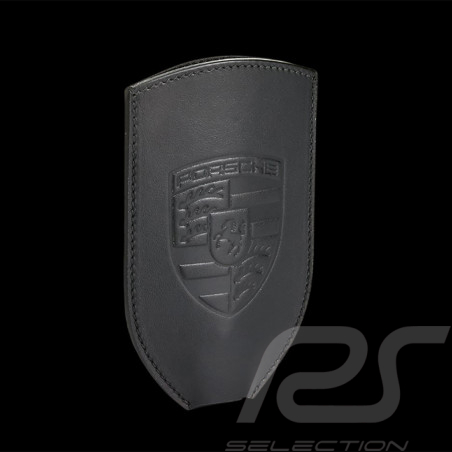 Schlüsselanhänger Porsche Lederetui Schwarz WAP0300400TSLT