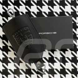 Keyring Porsche Case Black Leather WAP0300400TSLT
