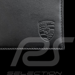 Wallet Porsche Men's Card Holder Black Leather WAP0300200TGBH