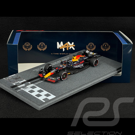 Max Verstappen Red Bull RB20 n° 1 Winner World Championship 2024 F1 + Pit Board 1/43 Spark S9547