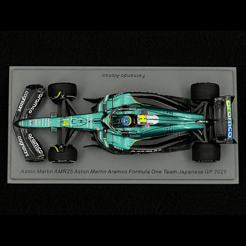 Fernando Alonso Aston Martin AMR25 n° 14 Japanese GP 2025 F1 1/43
