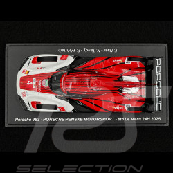 Porsche 963 n° 4 8ème 24h Le Mans 2025 1/43 Spark S9256