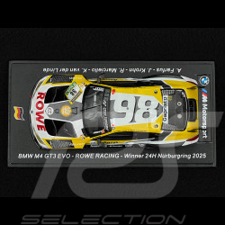 BMW M4 GT3 Evo n° 98 Vainqueur 24h Nürburgring 2025 1/43 Spark 43NUR2025