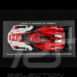 Porsche 963 n° 5 6th 24h Le Mans 2025 1/43 Spark S9257