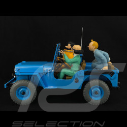Tim und Struppi Der blaue Jeep - Reiseziel Mond - Blau 1/8 44300