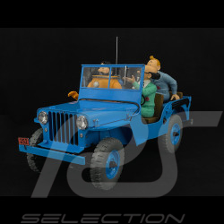 Tintin La Jeep Bleue - Objectif Lune - Bleu 1/8 44300