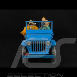 Tintin La Jeep Bleue - Objectif Lune - Bleu 1/8 44300