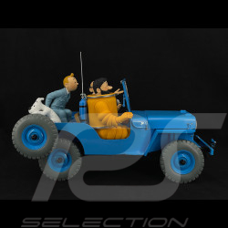 Tintin The Blue Jeep - Destination Moon - Blue 1/8 44300