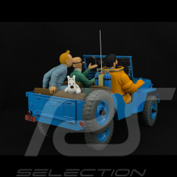 Tim und Struppi Der blaue Jeep - Reiseziel Mond - Blau 1/8 44300