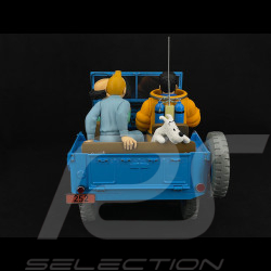 Tintin The Blue Jeep - Destination Moon - Blue 1/8 44300