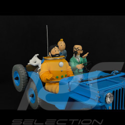 Tintin La Jeep Bleue - Objectif Lune - Bleu 1/8 44300